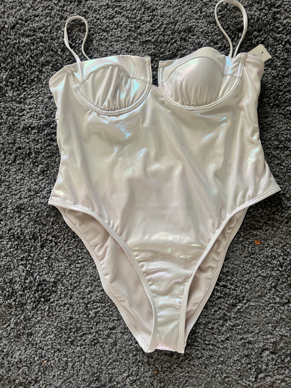 Shimmery Iridescent Bathing suit XL
